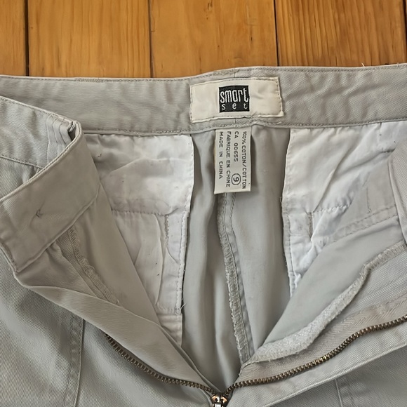 Smart Set | Vintage wide legged cargo pant | Beige | Size 9 - Picture 3 of 4